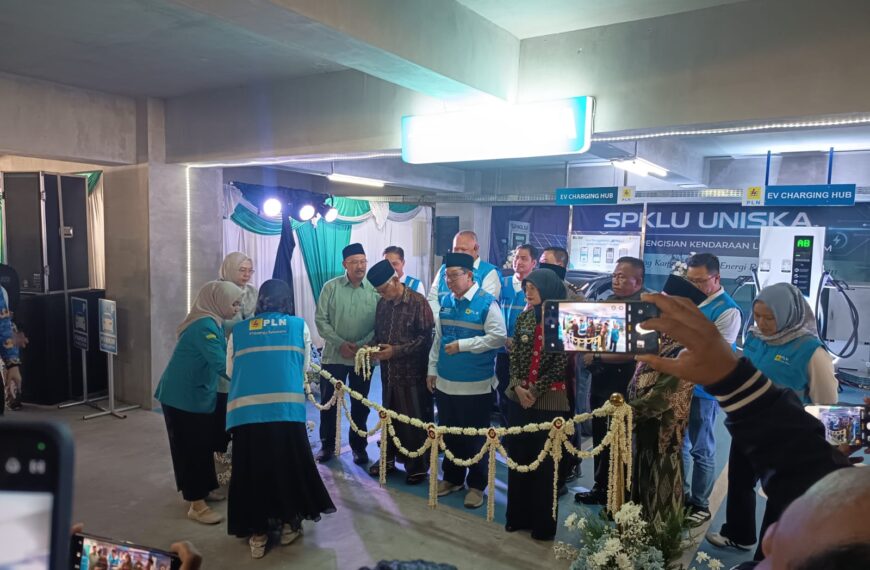 Peresmian SPKLU UNISKA: Langkah Maju Menuju Kampus Berkelanjutan